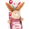 Nici 44663 Schlüsselanhänger Hase Mit T-Shirt Verena Ca 10cm Plüsch -Boutique-Laden für Plüschtiere 44663 02 ZA Frei 1463x2048