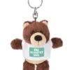Nici 44710 Schlüsselanhänger Bär Mit T-Shirt Ca 10cm - Du Schaffst Das -Boutique-Laden für Plüschtiere 44710 01 HA Frei 1463x2048