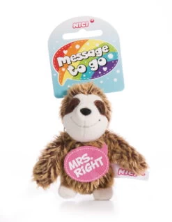 Nici 44854 Message To Go Loop 8cm Faultier – Mrs. Right