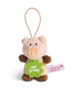 Nici 44864 Message To Go Loop 8cm Schwein – Viel Erfolg -Boutique-Laden für Plüschtiere 44864 01 HA Frei 1667x2048
