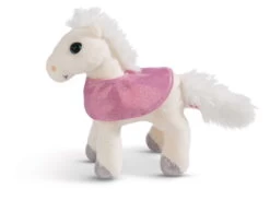 Nici 44895 Weißes Pferd White Peach Stehend Mit Satteldecke 16cm Plüsch -Boutique-Laden für Plüschtiere 44895 02 ZA me