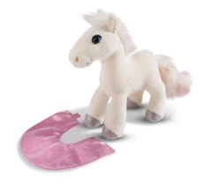 Nici 44899 Weißes Pferd White Peach Stehend Mit Satteldecke 35cm Plüsch -Boutique-Laden für Plüschtiere 44899 07 ZA 2048x1739