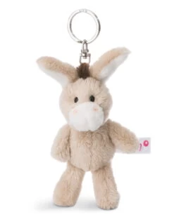 Nici 44930 Schlüsselanhänger Esel Ca 10cm Plüsch Hello Spring