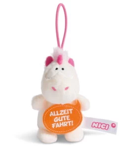 Nici 44982 Message To Go Loop 8cm Einhorn Theodor - ALLZEIT GUTE FAHRT -Boutique-Laden für Plüschtiere 44982 01 HA Frei 1664x2048