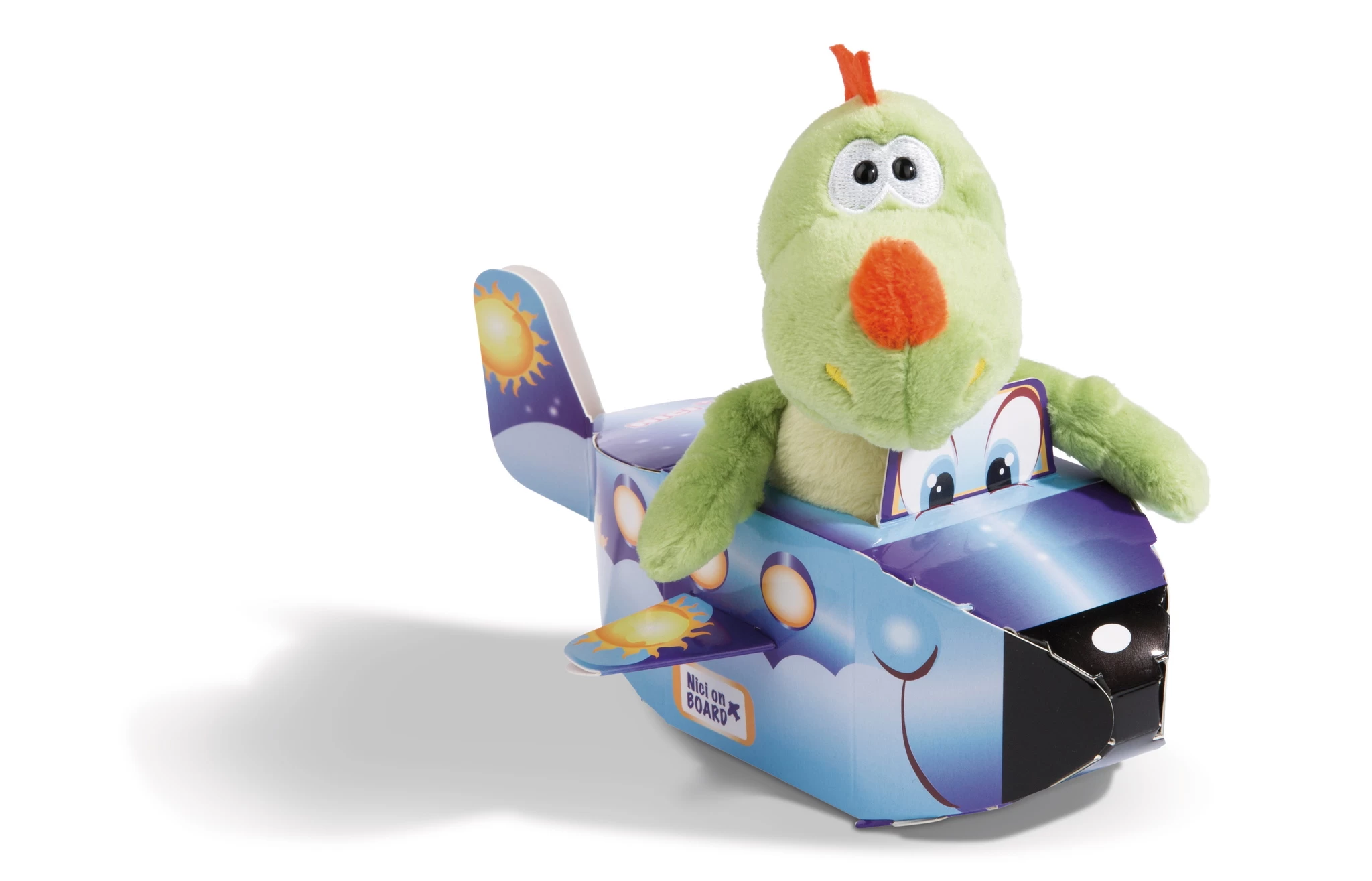 Nici 45002 Nici On Board Mit Geschenkverpackung Dinosaurier Flugzeug 15cm Plüsch 3 Nici 45002 Nici On Board Mit Geschenkverpackung Dinosaurier Flugzeug 15cm Plüsch