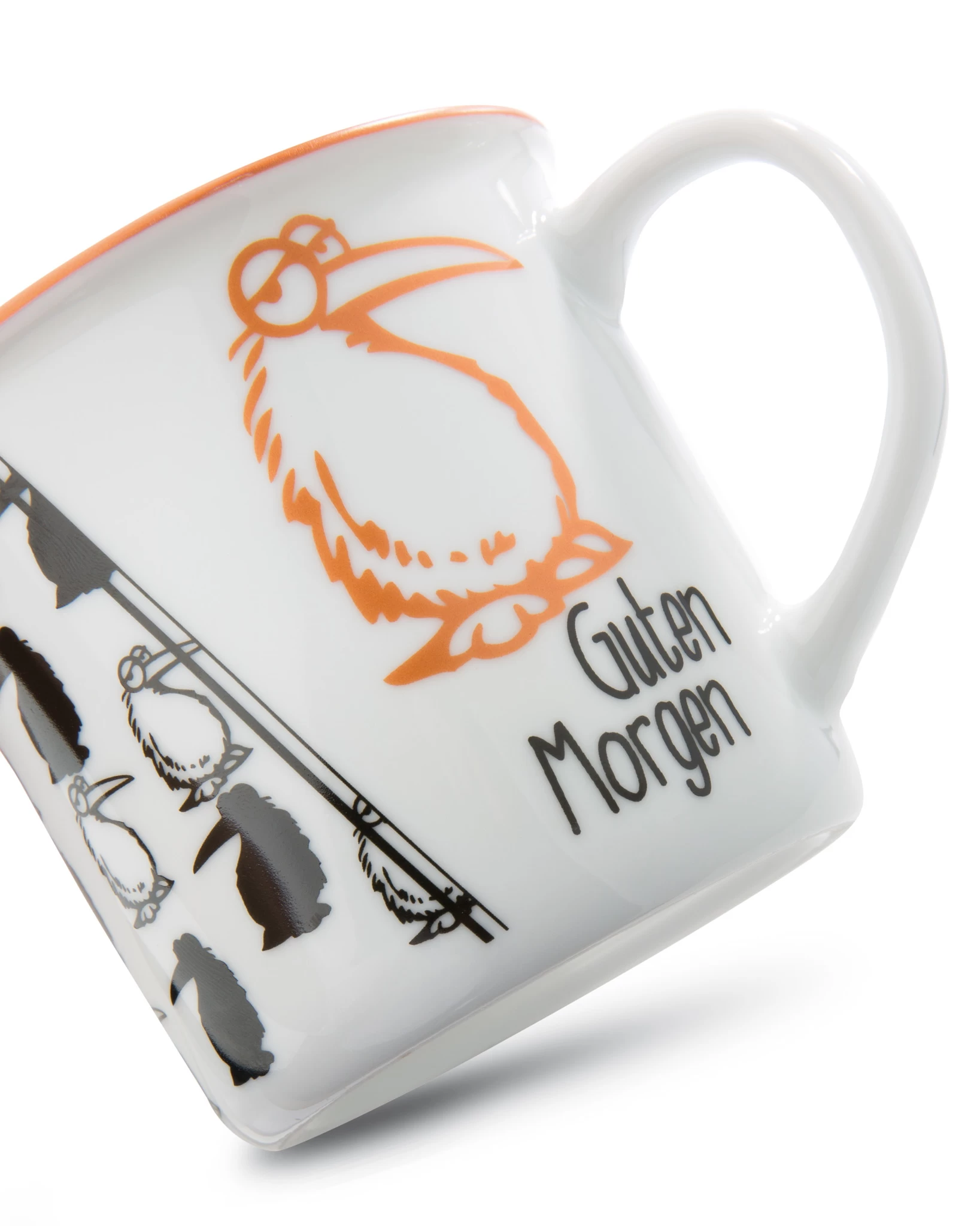 Nici 45027 Porzellantasse Metallic Kiwi Laufvogel Billy Ray "Guten Morgen" 6 Nici 45027 Porzellantasse Metallic Kiwi Laufvogel Billy Ray "Guten Morgen" – Bild 4