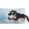 Nici 45318 Kissen Säbelzahntiger Rodriguez Rechteckig Ca 43x25cm Stone Age Plüsch -Boutique-Laden für Plüschtiere 45318 01 HA Frei 2048x1638