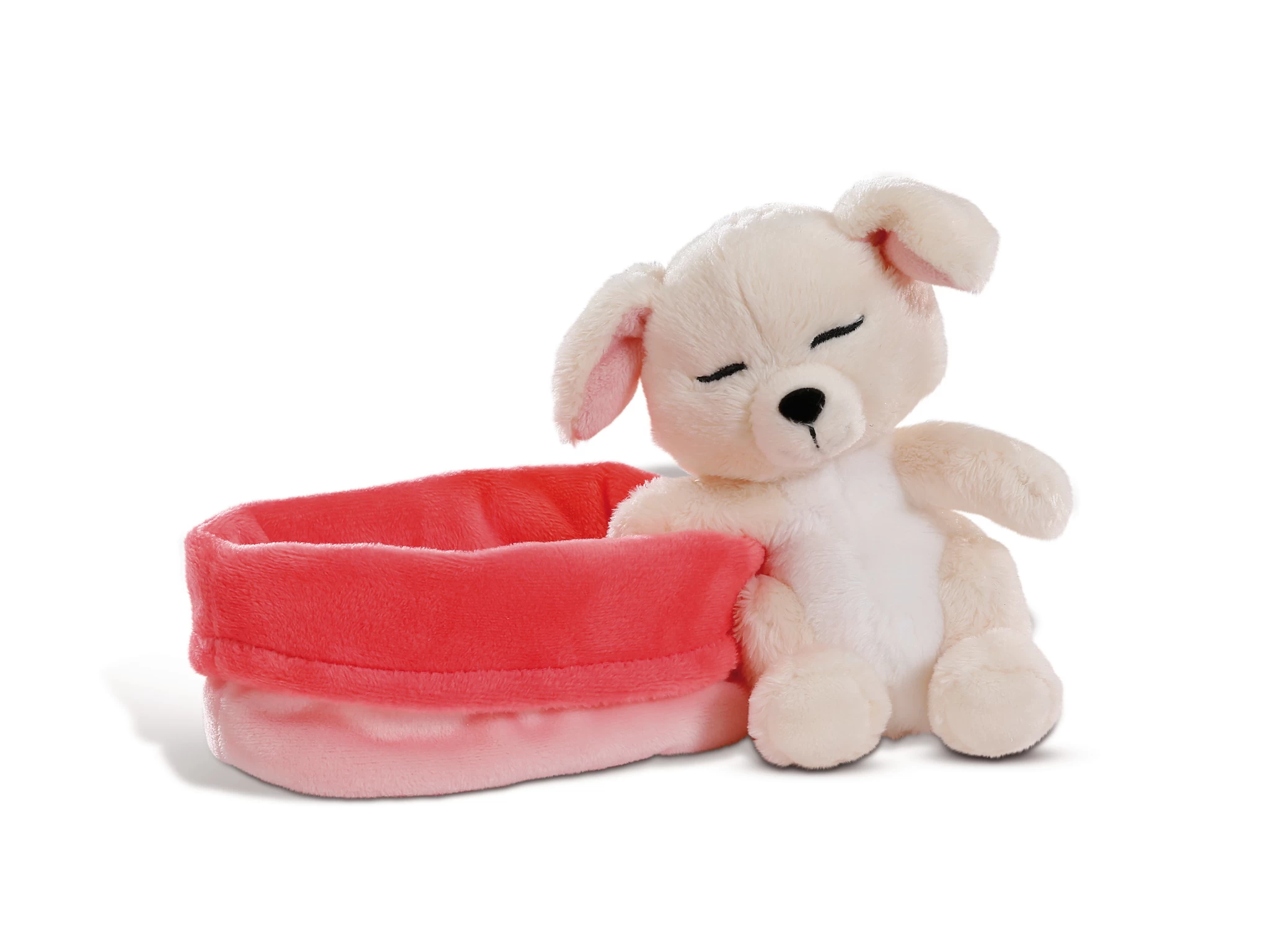 Nici 45370 Sleeping Puppies Schlafendes Hundebaby Im Körbchen 12cm Creme 4 Nici 45370 Sleeping Puppies Schlafendes Hundebaby Im Körbchen 12cm Creme – Bild 2