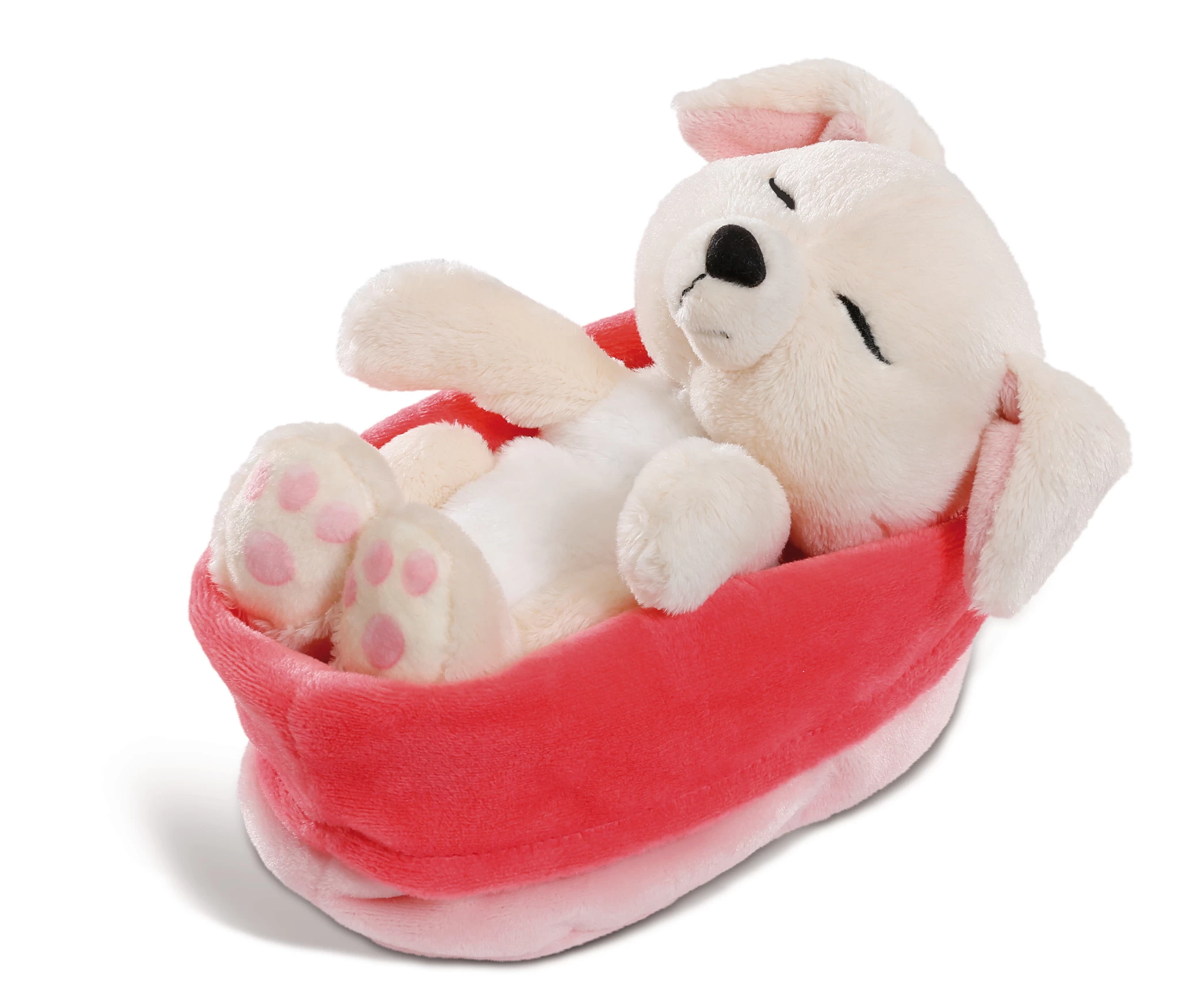 Nici 45373 Sleeping Puppies Schlafendes Hundebaby Im Körbchen 16cm Creme 4 Nici 45373 Sleeping Puppies Schlafendes Hundebaby Im Körbchen 16cm Creme – Bild 2