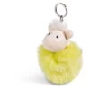 Nici 45412 Schlüsselanhänger Lama Baby Cloudi Wendeplüsch Ca 11cm Gelb