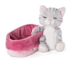 Nici 48086 Sleeping Kitties Schlafende Katze Im Körbchen 12cm Plüsch Grau -Boutique-Laden für Plüschtiere 47141 02 ZA Frei 2048x1642