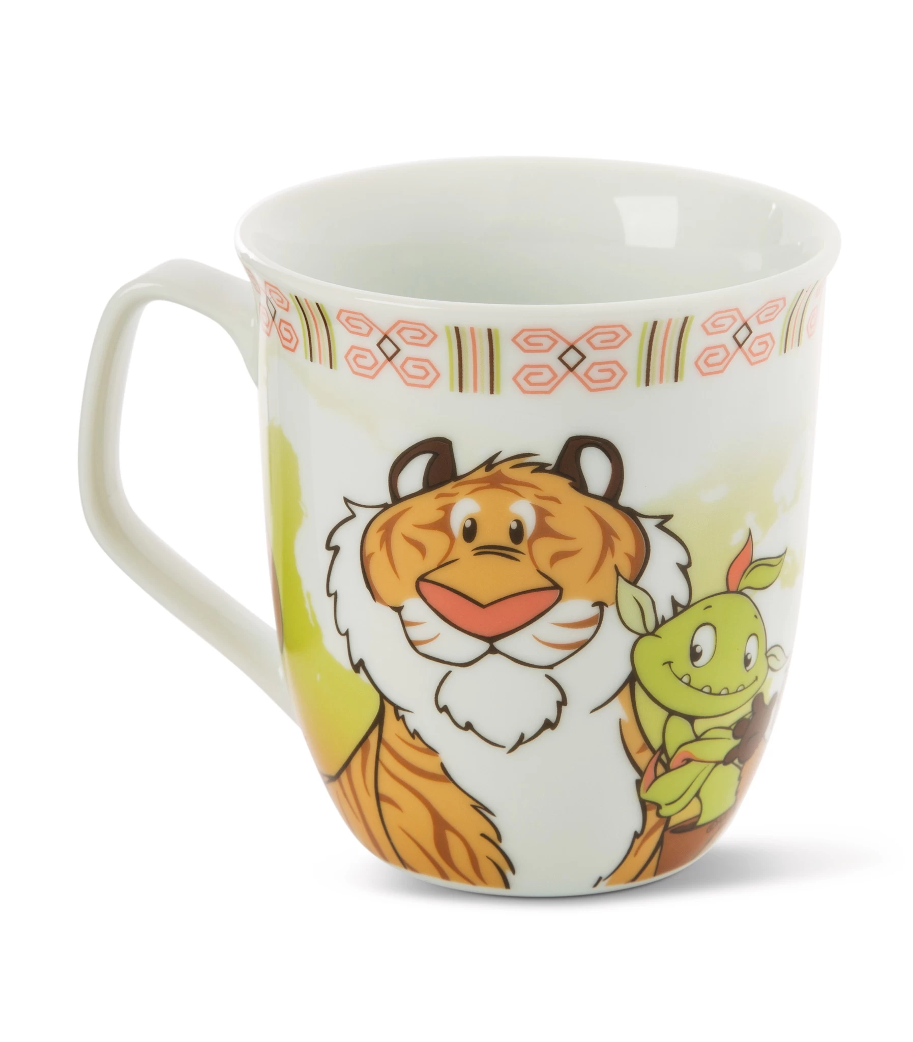 Nici 47239 GREEN Porzellantasse Quokka Tiger Elefantenmaus Gisela Wild Friends 4 Nici 47239 GREEN Porzellantasse Quokka Tiger Elefantenmaus Gisela Wild Friends – Bild 2