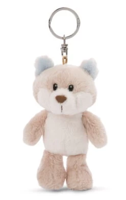 Nici 47280 Schlüsselanhänger Schneefuchs Nordin 10cm Plüsch Winter Discovery