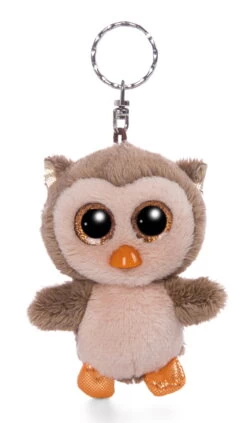 Nici 47693 Schlüsselanhänger Glubschis Forest Eule Twila 9cm Plüsch GREEN