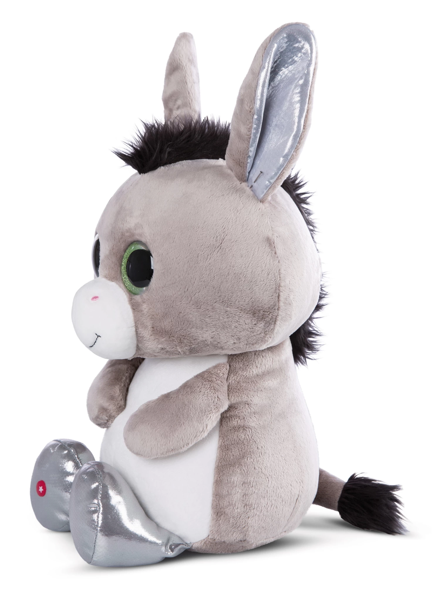 Nici 47826 Glubschis Farm Esel Donki 45cm Plüsch Kuscheltier Schlenker GREEN 4 Nici 47826 Glubschis Farm Esel Donki 45cm Plüsch Kuscheltier Schlenker GREEN – Bild 2