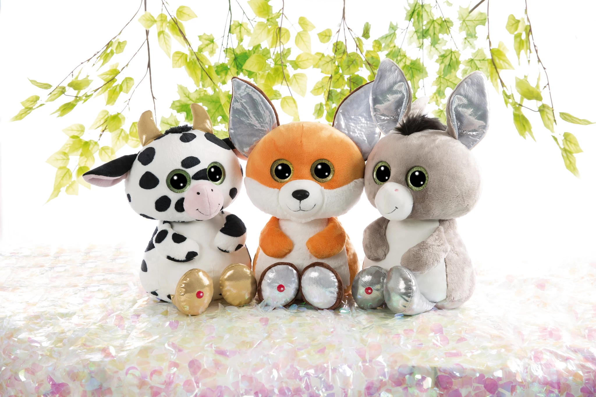 Nici 47826 Glubschis Farm Esel Donki 45cm Plüsch Kuscheltier Schlenker GREEN 7 Nici 47826 Glubschis Farm Esel Donki 45cm Plüsch Kuscheltier Schlenker GREEN – Bild 5