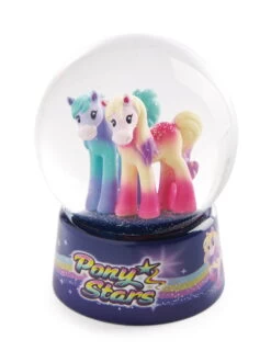 Nici 47855 Schüttelkugel Pony Stars Pferde Starjumper & Candydust 8cm Groß