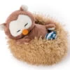 Nici 47876 Eule Oscar 12cm Schlafend Im Vogel-Nest Plüsch Kuscheltier Owlsons