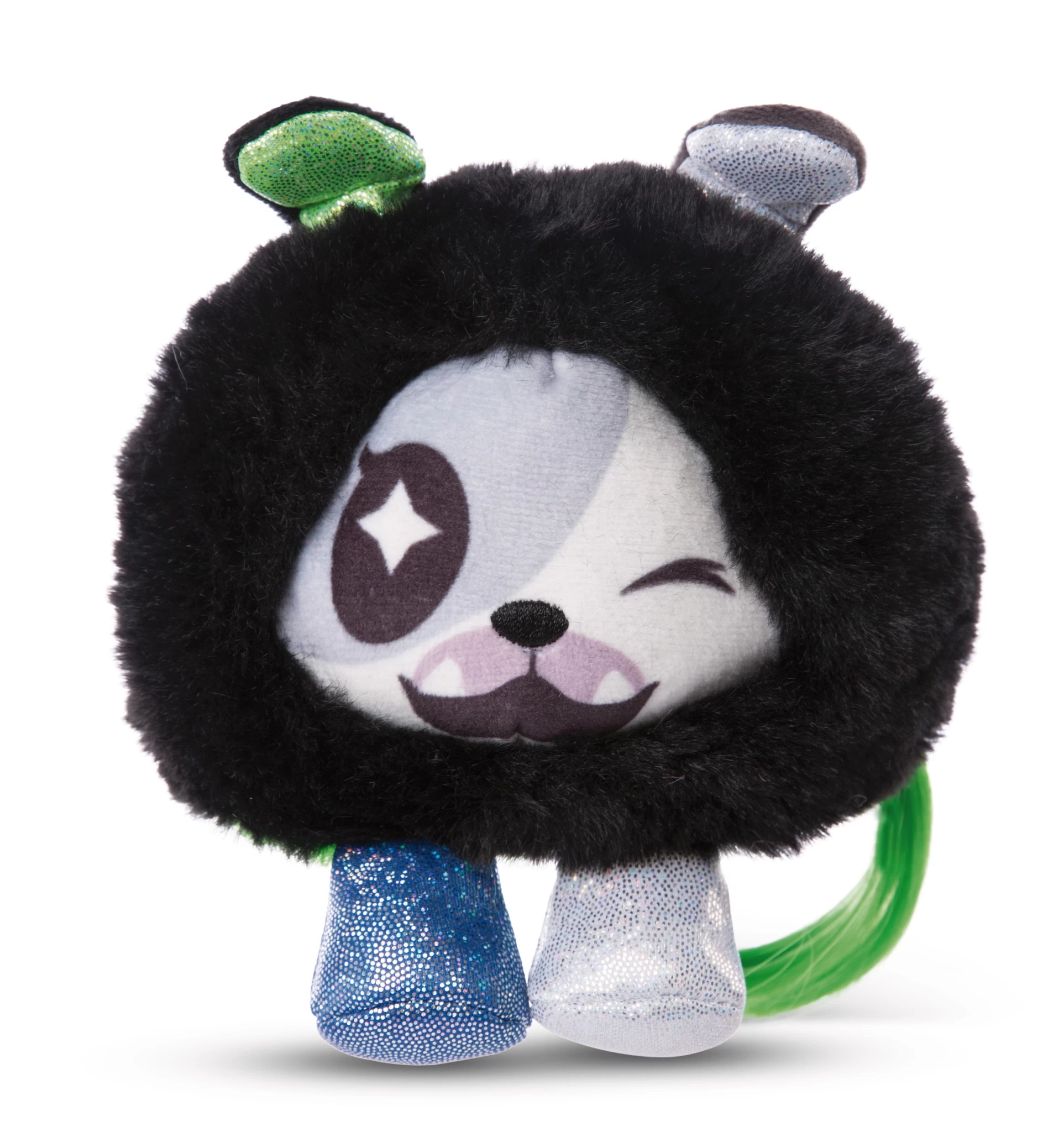 Nici 47907 Pixidoos Pets 2-in-1 Wendeplüsch Hund Bonbi 12cm Grün-schwarz Plüsch 5 Nici 47907 Pixidoos Pets 2-in-1 Wendeplüsch Hund Bonbi 12cm Grün-schwarz Plüsch – Bild 3