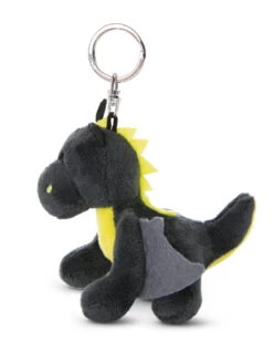 Nici 47992 Schlüsselanhänger Drache Dragor Schwarz-gelb 9cm Stehend Dragonia -Boutique-Laden für Plüschtiere 47992 03 ZA Frei 1588x2048