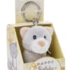 Nici 48122 Schlüsselanhänger Message Friends 6cm - Katze "Happy Birthday" -Boutique-Laden für Plüschtiere 48122 01 HA Frei 1422x2048