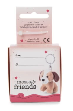 Nici 48135 Schlüsselanhänger Message Friends 6cm - Hund "Ich Hab Dich Lieb!" 6 Nici 48135 Schlüsselanhänger Message Friends 6cm - Hund "Ich Hab Dich Lieb!" -Boutique-Laden für Plüschtiere 48135 02 ZA Frei 1356x2048