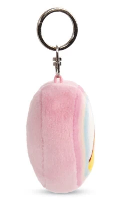 Nici 48222 Schlüsselanhänger Herzförmig PiuPiu Molang Regenbogen 8cm Kawaii -Boutique-Laden für Plüschtiere 48222 03 ZA Frei