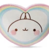 Nici 48228 Kissen Herzförmig Molang Regenbogenherz 40x30cm Stretch-Plüsch Kawaii -Boutique-Laden für Plüschtiere 48228 01 HA Frei