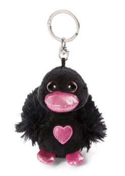 Nici 48261 Schlüsselangänger Schwan Schwarz Ca 10cm Plüsch Love Classics GREEN