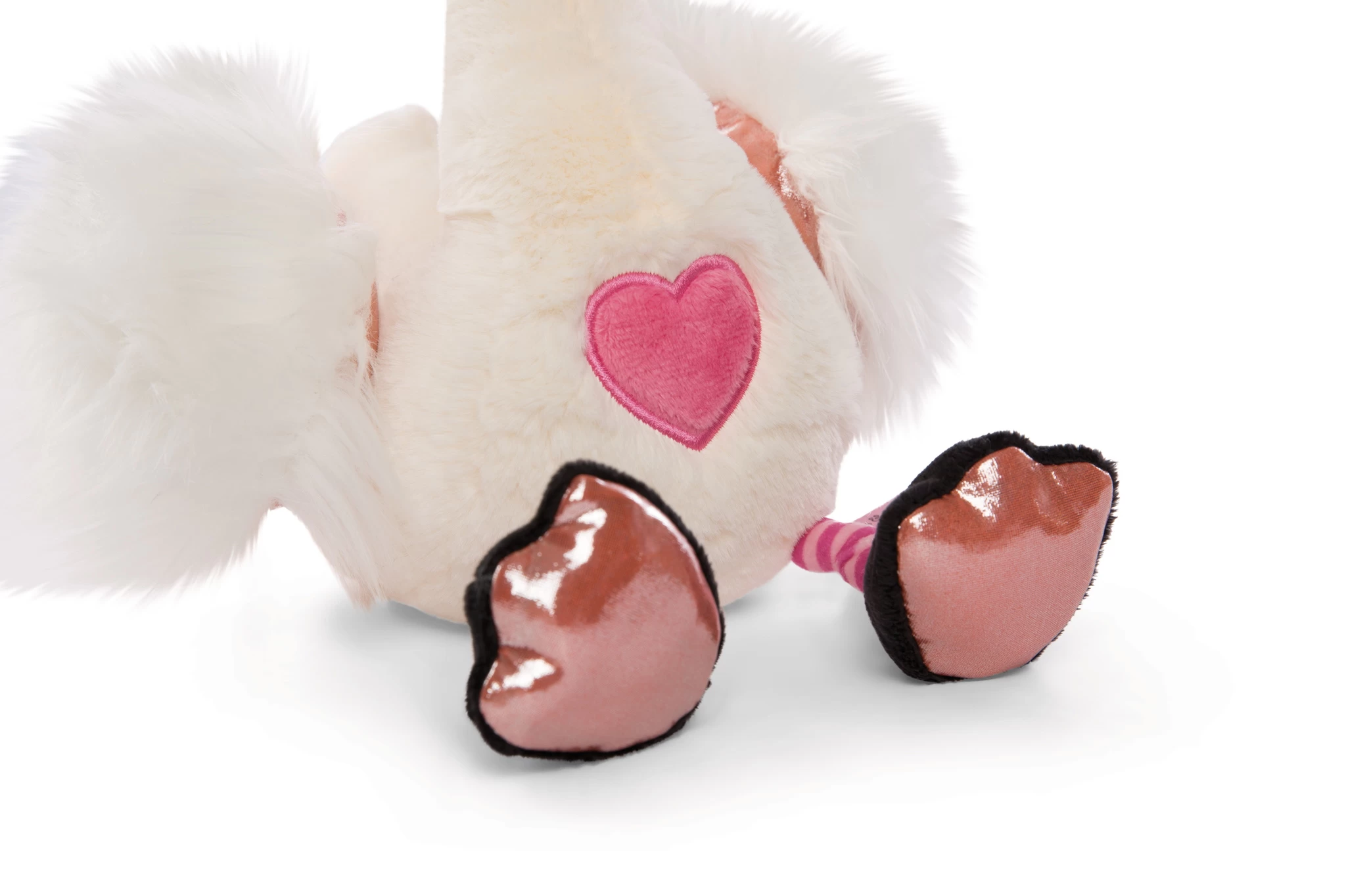 Nici 48268 Schwan Weiß Ca 35cm Plüsch Kuscheltier Love Classics GREEN 6 Nici 48268 Schwan Weiß Ca 35cm Plüsch Kuscheltier Love Classics GREEN – Bild 4