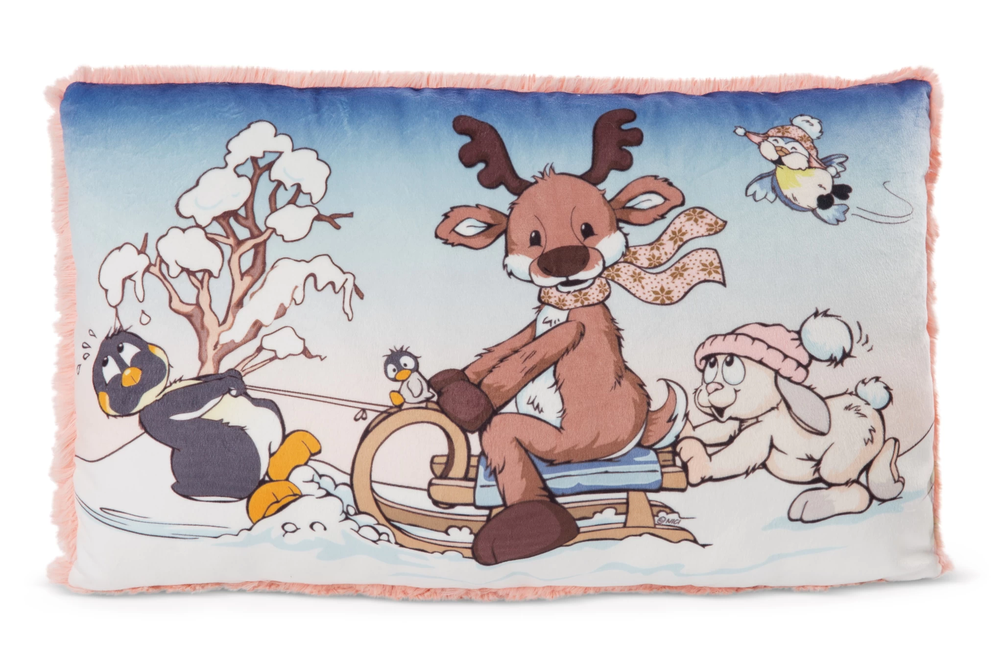 Nici 48333 Kissen Rentier Hase Meise Pingu 43x25cm Plüsch Winter Friends GREEN 3 Nici 48333 Kissen Rentier Hase Meise Pingu 43x25cm Plüsch Winter Friends GREEN