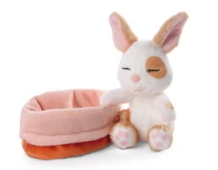 Nici 48707 Sleeping Pets Bunnies Hase Karamell Punkte 12cm Schlafend Im Körbchen -Boutique-Laden für Plüschtiere 48707 03 ZA Frei 2048x1602