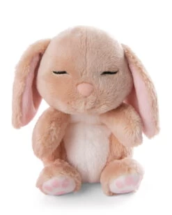 Nici 48708 Sleeping Pets Bunnies Hase Karamell 12cm Schlafend Im Körbchen Peach -Boutique-Laden für Plüschtiere 48708 05 ZA Frei 1640x2048