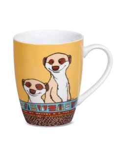 Nici 48748 Tasse Erdmännchen Meerkat Ethno Style 310ml Mit Banderole -Boutique-Laden für Plüschtiere 48748 02 ZA Frei 1748x2048