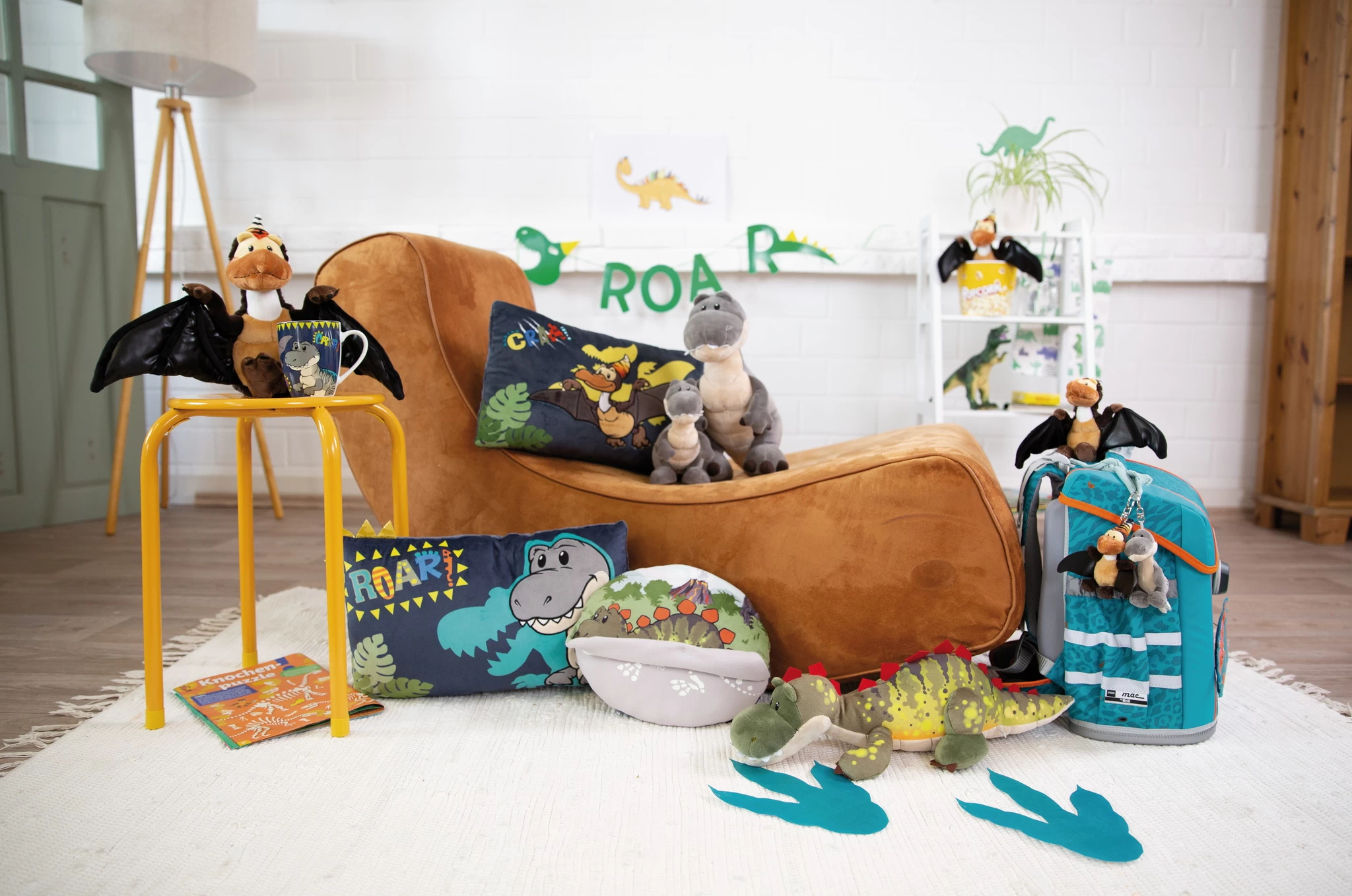 Nici 48807 Dinosaurier Tony-Rex 17cm Stehend Plüsch Kuscheltier Dino T-Rex GREEN 9 Nici 48807 Dinosaurier Tony-Rex 17cm Stehend Plüsch Kuscheltier Dino T-Rex GREEN – Bild 7