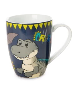 Nici 48822 Tasse Dinosaurier Dinos T-Rex Flugsaurier 310ml Mit Banderole 10x8cm -Boutique-Laden für Plüschtiere 48822 02 ZA Frei 1734x2048