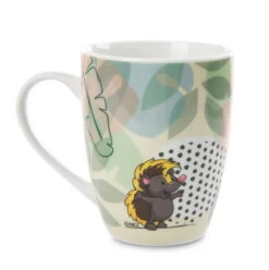 Nici 48869 Tasse Hyäne Helgi & Tenrek Terek 310ml Porzellan 10x8cm Wild Friends -Boutique-Laden für Plüschtiere 48869 03 ZA Weiss 2038x2048