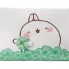 Nici 48878 Kissen MOLANG Hase 43x25cm Mit Kleeblatt Plüsch Kawaii Dekokissen -Boutique-Laden für Plüschtiere 48878 01 HA Frei