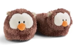 Nici 48934 Hausschuhe Eule Oscar Figürlich Größe 34-37 (M) Plüsch GREEN -Boutique-Laden für Plüschtiere 48934 02 ZA weiss 2048x1224