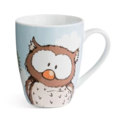 Nici 48938 Tasse Eule Oscar Porzellan Ca 310ml Mit Banderole 10x8cm Kaffeetasse -Boutique-Laden für Plüschtiere 48938 03 ZA weiss 2025x2048