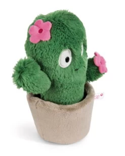 Nici 48941 Kaktus Pflanze Henriette 18cm Plüschfigur GREEN Funny Flowers -Boutique-Laden für Plüschtiere 48941 03 ZA weiss 1636x2048