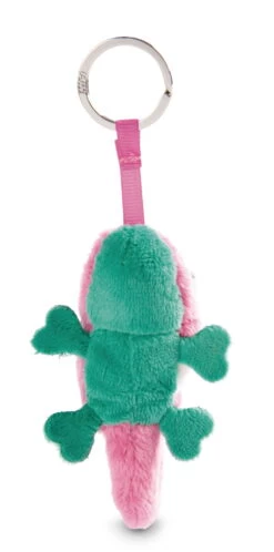Nici 48962 Schlüsselanhänger Chamäleon Candymon 8cm Spring Summer Pink -Boutique-Laden für Plüschtiere 48962 04 ZA Weiss 1015x2048