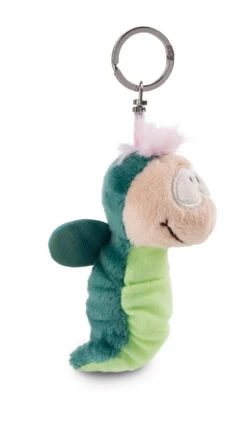 Nici 49101 Schlüsselanhänger Glühwürmchen Glim Jim 10cm Plüsch Midnight Floral -Boutique-Laden für Plüschtiere 49101 02 ZA weiss 1178x2048