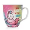Nici 49113 Tasse Einhorn Midnight Floral "Be A Light In The Dark" Ca 360ml -Boutique-Laden für Plüschtiere 49113 01 HA Frei 1654x2048