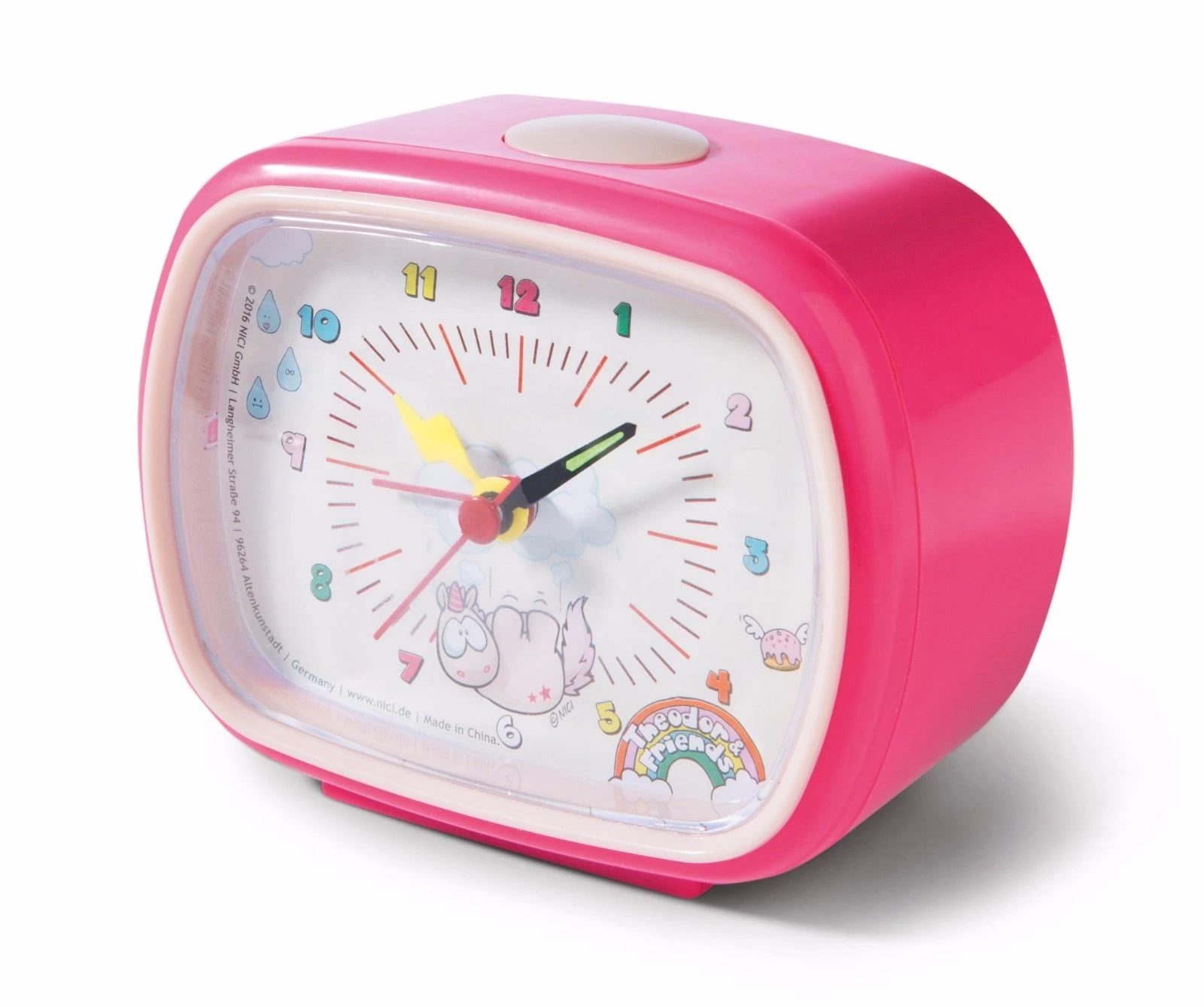 Nici 40989 Wecker Einhorn Theodor & Friends Standwecker In Geschenkbox 4 Nici 40989 Wecker Einhorn Theodor & Friends Standwecker In Geschenkbox – Bild 2