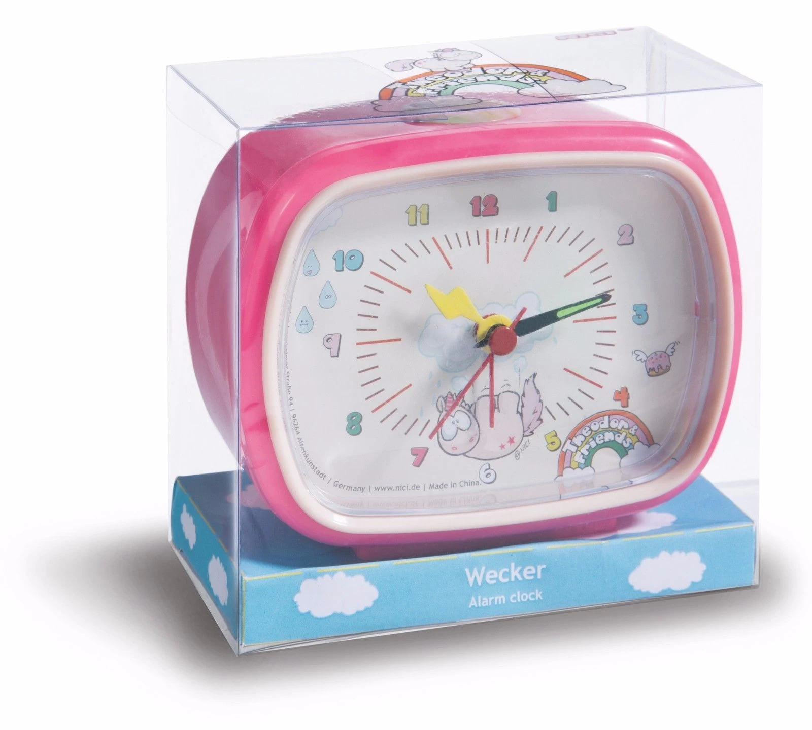Nici 40989 Wecker Einhorn Theodor & Friends Standwecker In Geschenkbox 5 Nici 40989 Wecker Einhorn Theodor & Friends Standwecker In Geschenkbox – Bild 3