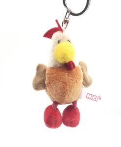 Nici 89143 Schlüsselanhänger Rooster Hahn Gockel Ca 10cm Plüsch Kuscheltier -Boutique-Laden für Plüschtiere 89143 2