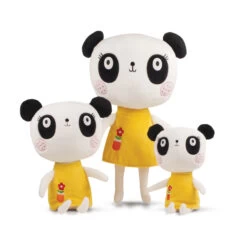 Nici 90425 Lemon Ribbon Panda 45cm Plüsch Kuscheltier Schlenker -Boutique-Laden für Plüschtiere 90423pt 1