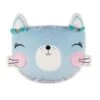 Nici 90520 Lemon Ribbon Kissen Katze Kopf Figürlich 35x35cm Plüsch -Boutique-Laden für Plüschtiere 90520
