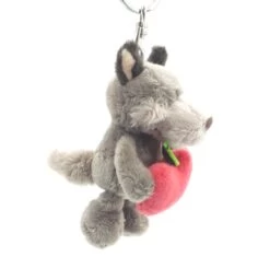 Nici 90647 Schlüsselanhänger Wolf Woody Wulf & Apfel 10cm Plüsch Taiwan Limited -Boutique-Laden für Plüschtiere 90647 4